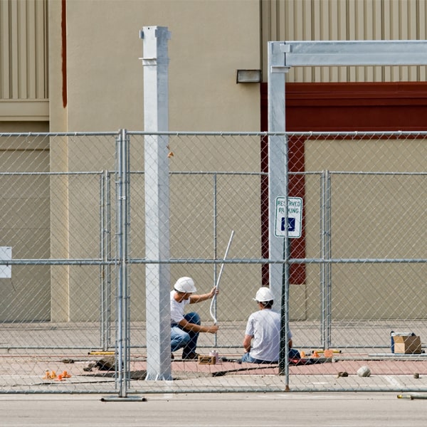 how much time can i lease the temporary fence for my building site or event in Panorama City California